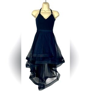 City Triangles Elegant Navy Juniors Dress NWT